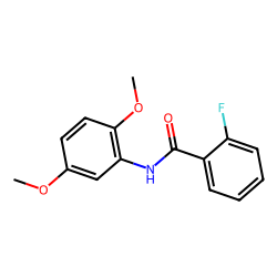 Benzamide, n-(2,5-dimethoxyphenyl)-2-fluoro-