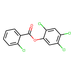 2-Chlorobenzoic acid, 2,4,5-trichlorophenyl ester