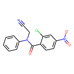 Benzamide, 2-chloro-n-cyanomethyl-4-nitro-n-phenyl-