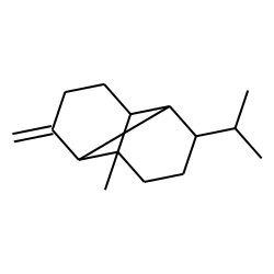 Tricyclo[4.4.0.0(2,7)]decane, 1-methyl-3-methylene-8-(1-methylethyl)-, stereoisomer
