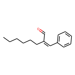 Octanal, 2-(phenylmethylene)-