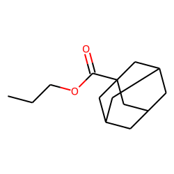 Adamantane-1-carboxylic acid, propyl ester