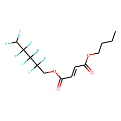 Fumaric acid, butyl 2,2,3,3,4,4,5,5-octafluoropentyl ester