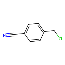 4-(CH2Cl)-C6H4-CN