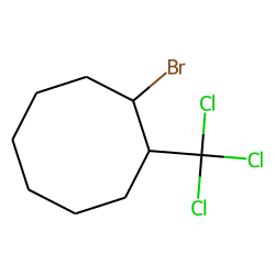 Cyclooctane, 1-bromo-2-(trichloromethyl)