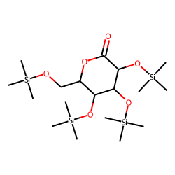 d-Gluconic acid, 2,3,4,6-tetrakis-O-(trimethylsilyl)-, «delta»-lactone