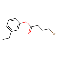 4-Bromobutyric acid, 3-ethylphenyl ester