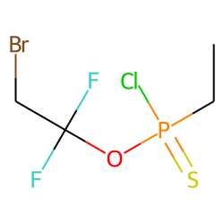 O-(2-Bromo-1,1-difluoroethyl)ethanechlorothionophosphonate