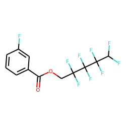 3-Fluorobenzoic acid, 2,2,3,3,4,4,5,5-octafluoropentyl ester