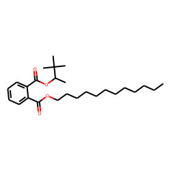 Phthalic acid, 3,3-dimethylbut-2-yl dodecyl ester