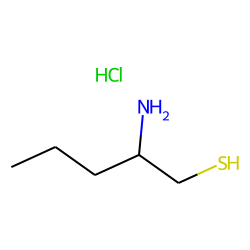 2-Amino-1-pentanethiol hydrochloride