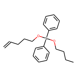 Silane, diphenylbutoxy(pent-4-en-1-yloxy)-
