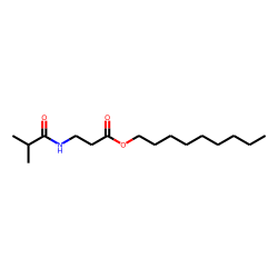 «beta»-Alanine, N-isobutyryl-, nonyl ester