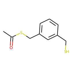 1,3-Benzenedimethanethiol, S-acetyl-