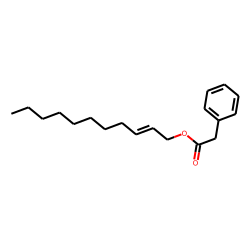 Phenylacetic acid, undec-2-enyl ester