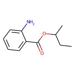 Benzoic acid, 2-amino-, 1-methylpropyl ester