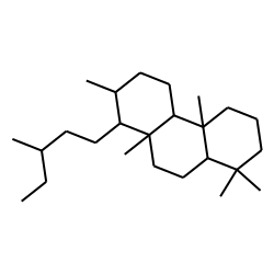 Perhydrophenanthrene, 1B-(3-methylpentyl)-2A,4bB,8,8,10aB-pentamethyl