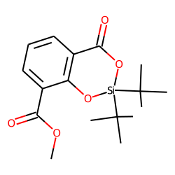 Benzoic acid, 2-hydroxy-3-methoxycarbonyl, DTBS