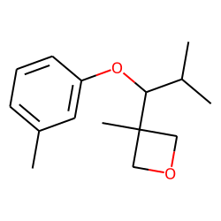 Oxetane, 3-methyl-3-(2-methyl-1-[3-methylphenyloxy)propyl]