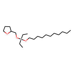 Silane, diethyltetrahydrofurfuryloxyundecyloxy-