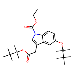 5-Hydroxyindoleacetic acid, ethoxycarbonylated, TBDMS
