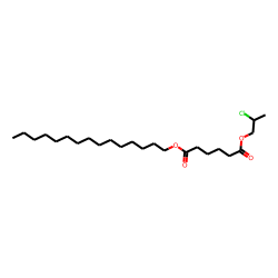 Adipic acid, 2-chloropropyl pentadecyl ester