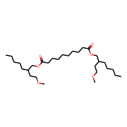 Sebacic acid, di(2-(2-methoxyethyl)heptyl) ester