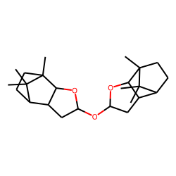 4,7-Methanobenzofuran, 2,2'-oxybis[octahydro-7,8,8-trimethyl-, [2«alpha»(2'R*,3'aS*,4'R*,7'R*,7'aS*),3a«alpha»,4«alpha»,7«alpha»,7a«alpha»]-