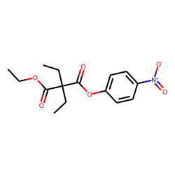 Diethylmalonic acid, ethyl 4-nitrophenyl ester