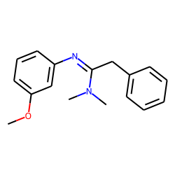 N,N-Dimethyl-2-phenyl-N'-(3-methoxyphenyl)-acetamidine
