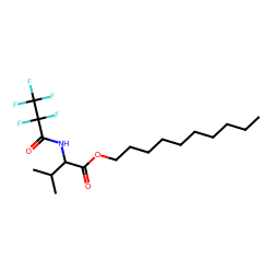 L-Valine, N-pentafluoropropionyl-, decyl ester
