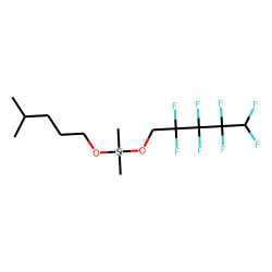Silane, dimethyl(2,2,3,3,4,4,5,5-octafluoropentyloxy)isohexyloxy-