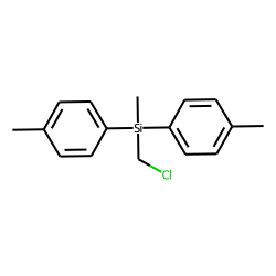 Silane, chloromethyl, methyl, bis-(4-methylphenyloxy)