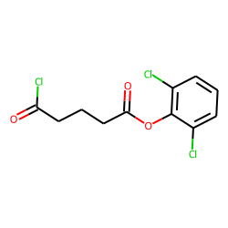 Glutaric acid, monochloride, 2,6-dichlorophenyl ester