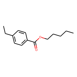 4-Ethylbenzoic acid, pentyl ester