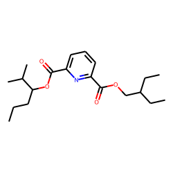 2,6-Pyridinedicarboxylic acid, 2-ethylbutyl 2-methylhex-3-yl ester