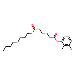 Adipic acid, 2,3-dimethylphenyl octyl ester