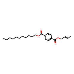 Terephthalic acid, but-2-enyl undecyl ester