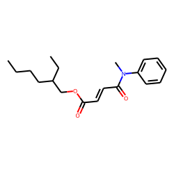 Fumaric acid, monoamide, N-methyl-N-phenyl-, 2-ethylhexyl ester