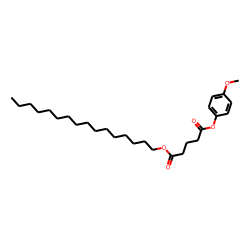 Glutaric acid, hexadecyl 4-methoxyphenyl ester
