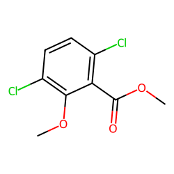 Benzoic acid, 3,6-dichloro-2-methoxy-, methyl ester