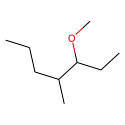 3-Methoxy-4-methylheptane