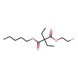 Diethylmalonic acid, 2-fluoroethyl pentyl ester