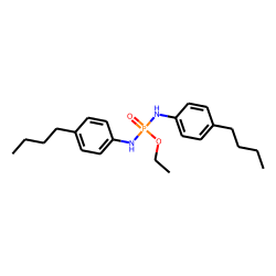 Phosphorodiamidic acid, n,n'-bis (p-n-butyl phenyl), ethyl ester