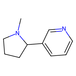 Pyridine, 3-(1-methyl-2-pyrrolidinyl)-, (S)-