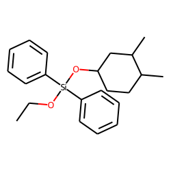 Silane, diphenyl(3,4-dimethylcyclohexyloxy)ethoxy-