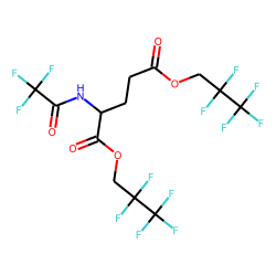 L-Glutamic acid, N-trifluoroacetyl-, bis(2,2,3,3,3-pentafluoropropyl) ester