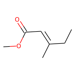 2-Pentenoic acid, 3-methyl-, methyl ester
