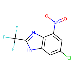 Benzimidazole, 6-chloro-4-nitro-2-(trifluoromethyl)-