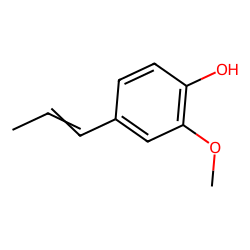 2-Methoxy-4-(1-propenyl)phenol (isoeugenol)